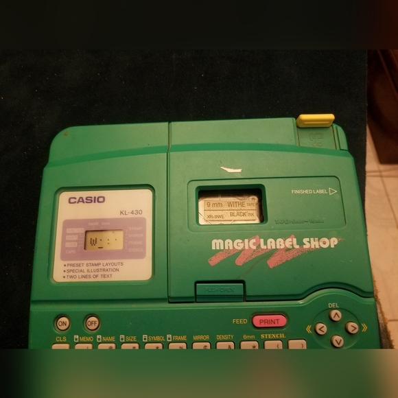 Casio KL-430 Magic Label Shop - Picture 5 of 5